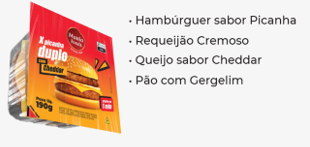 Hamburguer Congelado - Qualquer sabor