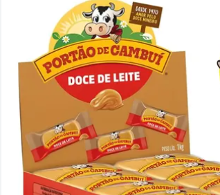 -Doce de Leite Cambui - Tablete
